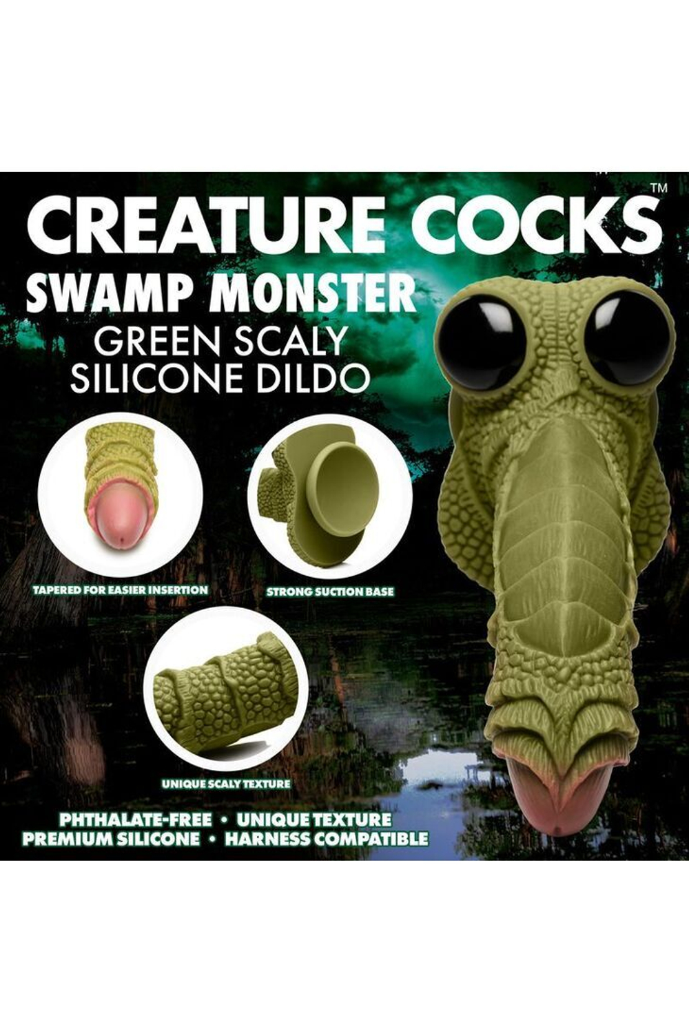 Фантазийный фаллоимитатор Swamp Monster