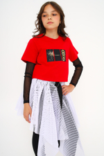 Футболка SETKA INZIBE GIRL, красная