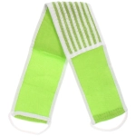 Мочалка для тела «ULTRAMARIN VERONA», комбинированная, цвет зеленый, 70*11см