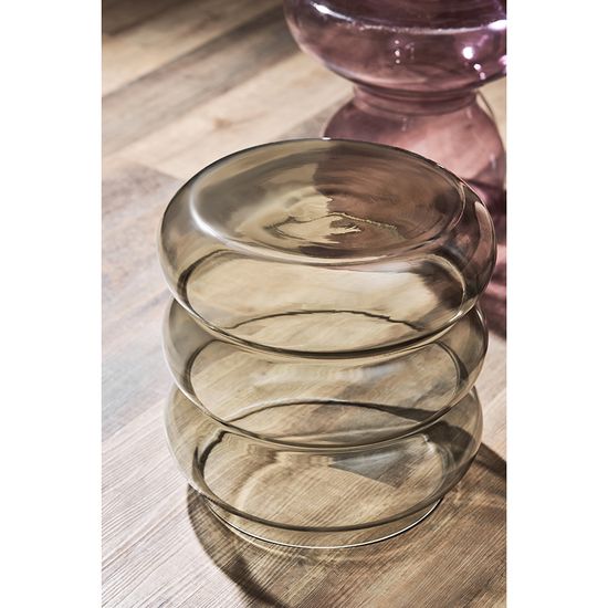 Столик приставной vivlend, D38 см, серо-зеленый