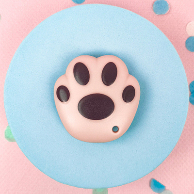 Канцелярский нож Лапка, розовый