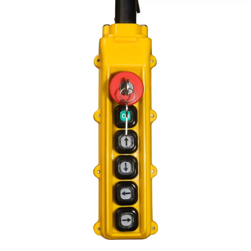 Пульт управления для талей CD (4 кнопки + пуск + аварийный бутон 380в)