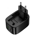 Складное зарядное устройство Hoco CS101A PD20W+QC3.0 (black)