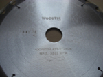 Пила дисковая Ø400 х 50 х 4,4/3,2 Z24 WZ WoodTec