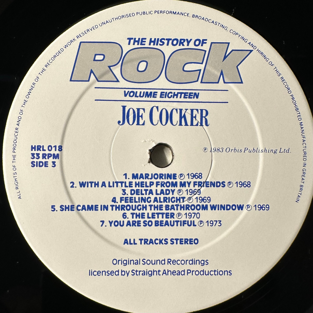 The History Of Rock 18 (Англия 1983г.) 2LP