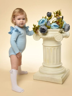 Боди с кружевной спинкой