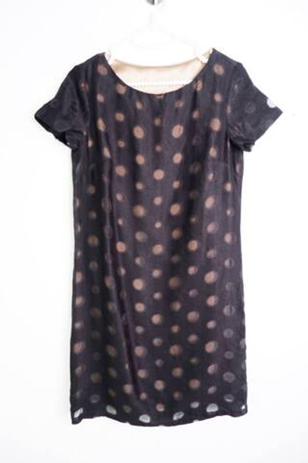 Платье Emka в горошек, визуально на 44 размер