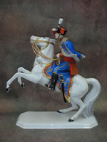 Статуэтка. Фарфор. Солдат Гусар Лейб-гвардии Гусарского полка. Rosenthal. Германия
