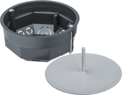 Коробка Navigator 93 764 NSS-DB-HW-103-50-BL распаячная скрыт.(мет.лапк,крышка)