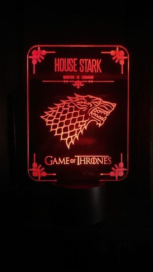 3D лампа Игра Престолов