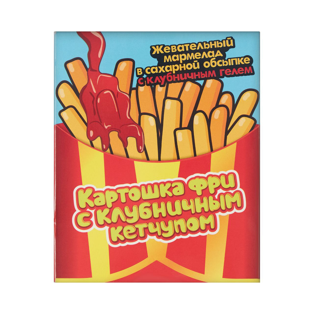 Мармелад КАТРОШКА ФРИ с кетчупом 64 гр