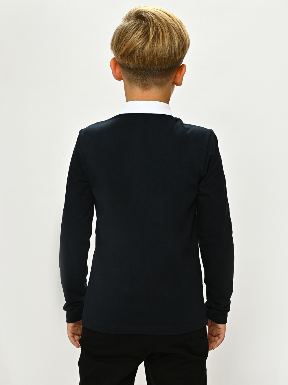 Поло c длинным рукавом