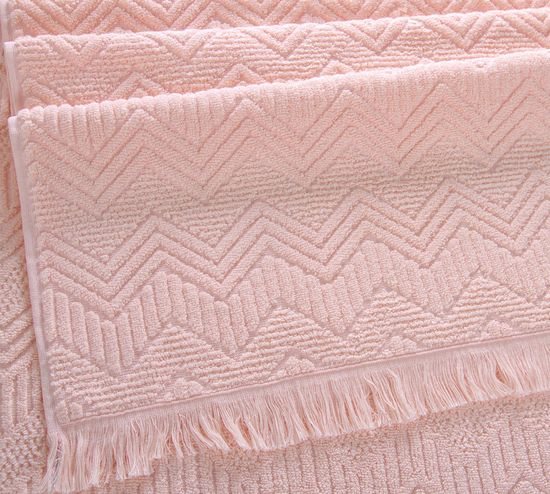 Полотенце махровое Бавария персик 50x90 см