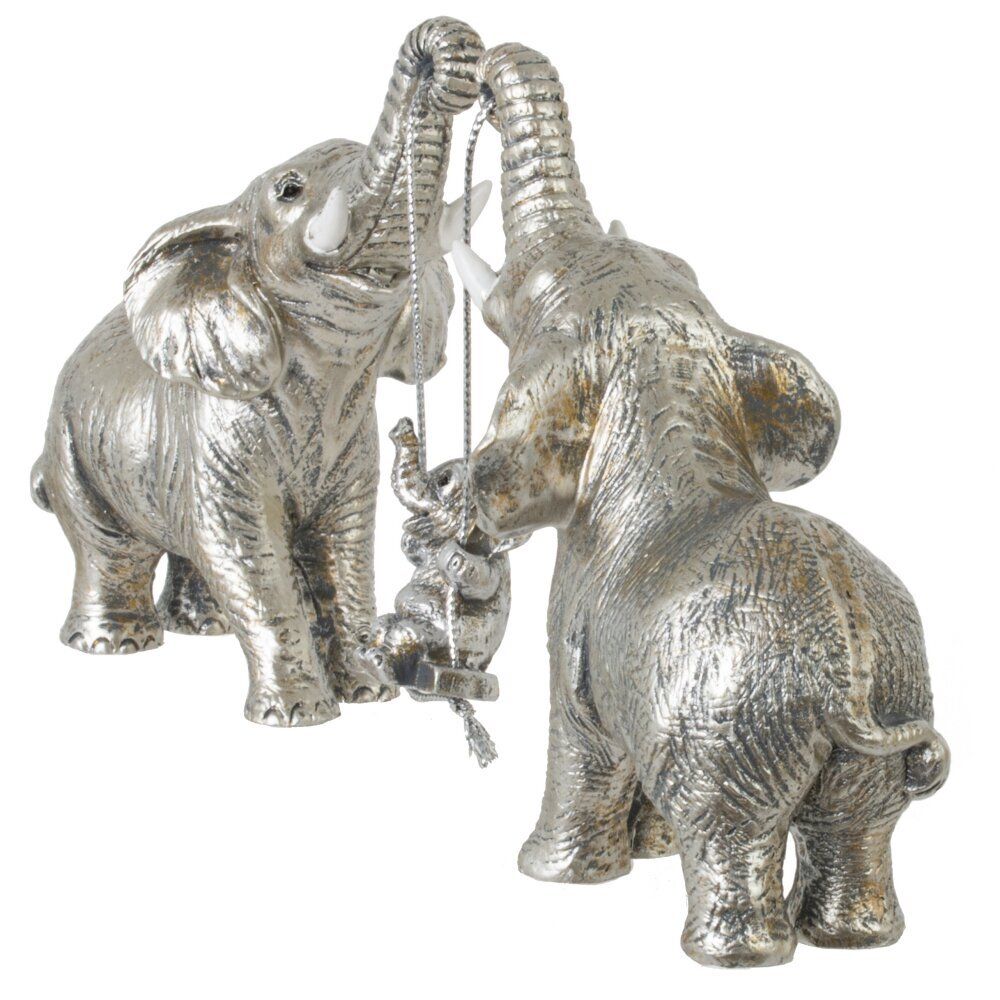 GAEM Фигурка декоративная "Слоны", L23 W5 H12 см