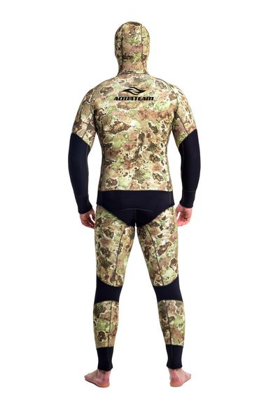 Гидрокостюм Aquateam Reef 7 мм ультраспан/открытая пора зеленый