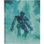 Тетрадь 80л., А5, клетка, Канц-Эксмо, "Survivors", гребень, мелованный картон, глянцевая ламинация