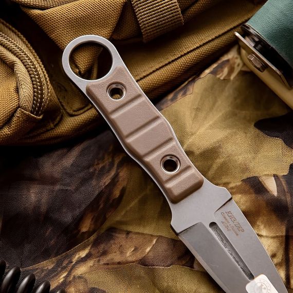 Тактический Нож ШИП AUS-8 туристический Бежевый