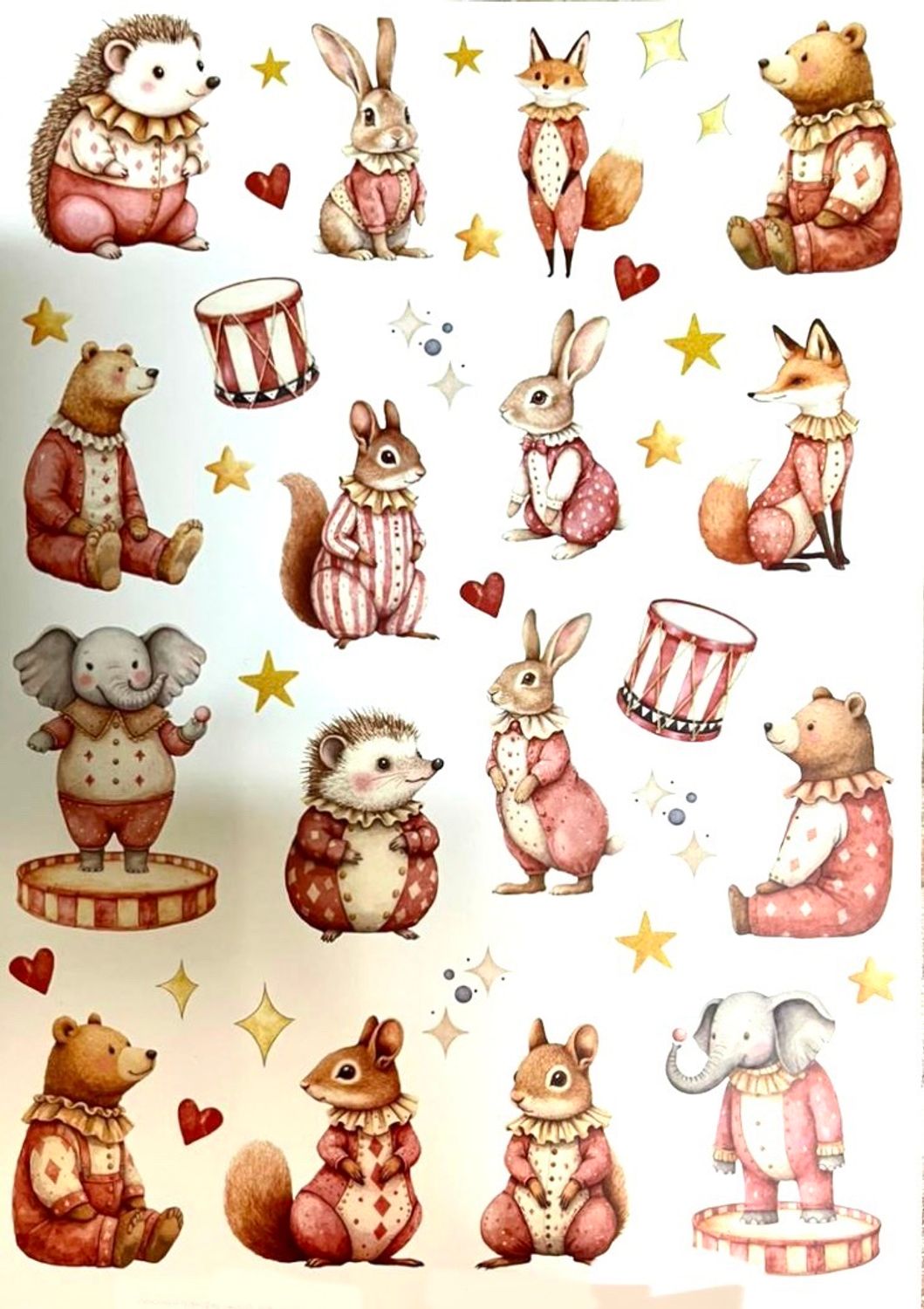 Пленочный трансфер №0638  для светлых поверхностей А4