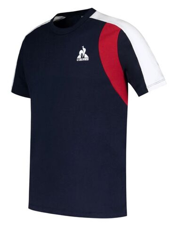 Футболка для мальчика теннисная Le Coq Sportif Kids Enfant - черный