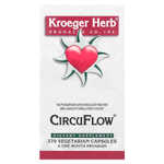 Kroeger Herb Co, CircuFlow, 270 вегетарианских капсул