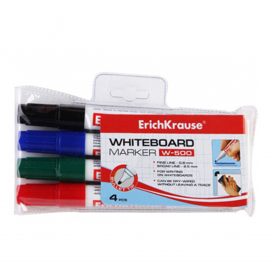 Набор маркеров для досок (4 шт)