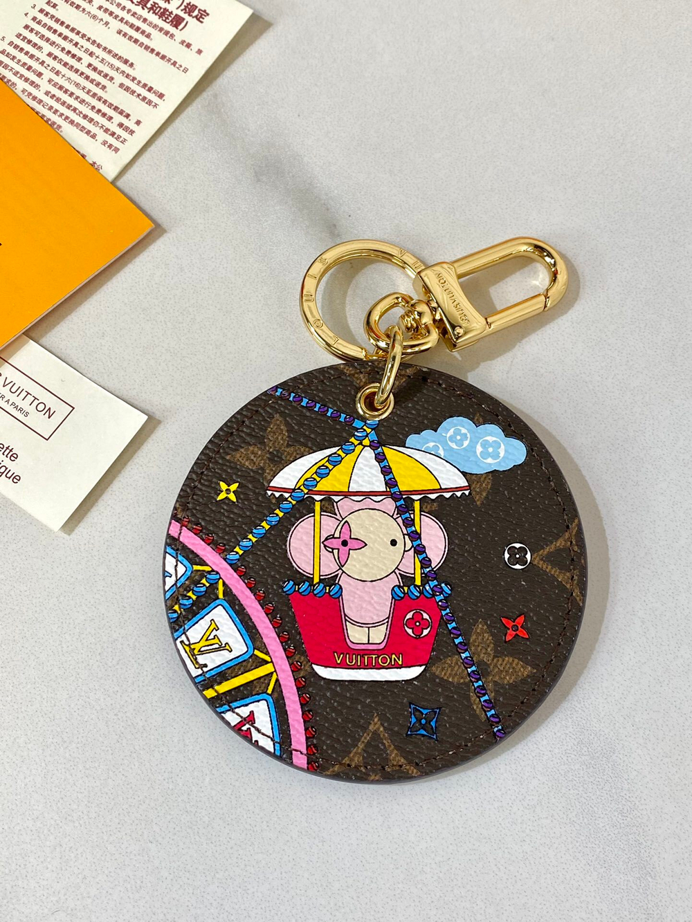 Louis Vuitton Bag Charm And Key Holder