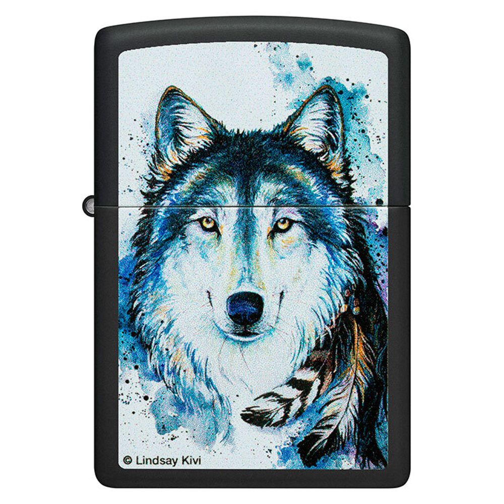 Зажигалка Zippo Feed the Good Wolf (48936)