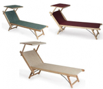 Шезлонг-лежак текстиленовый Magnani Apollo