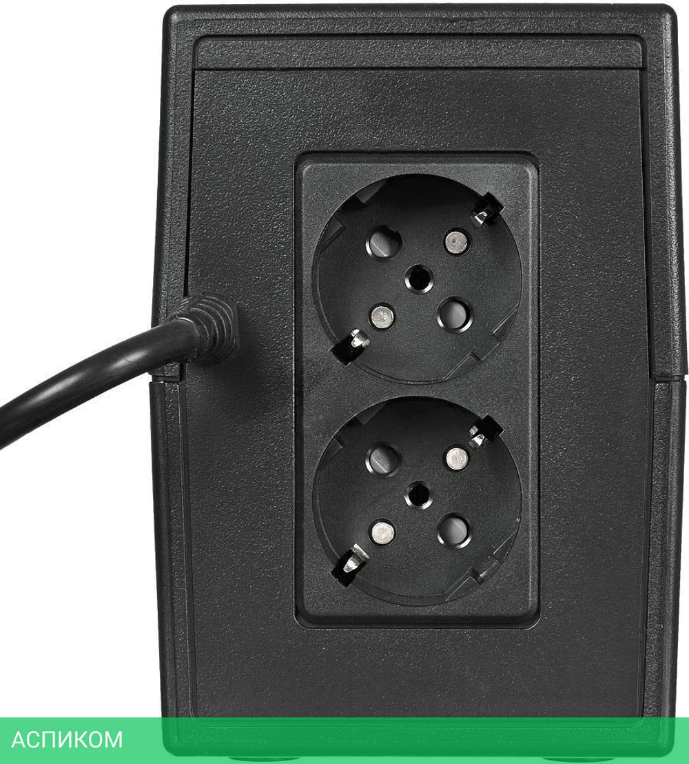 Источник бесперебойного питания Ippon Back Basic 650 Euro черный (383323)