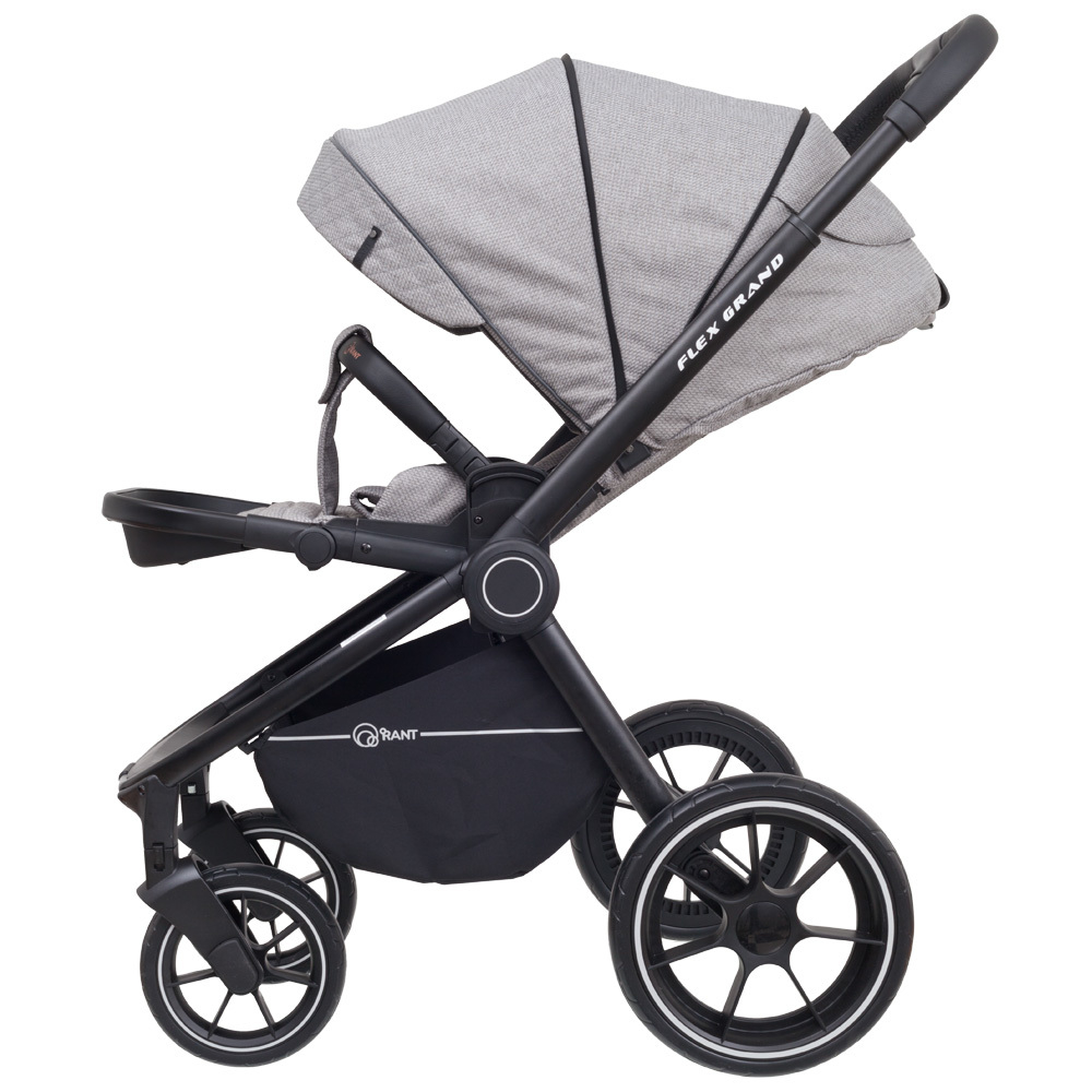 Коляска детская "FLEX GRAND" (2в1) RA065 Mineral Silver
