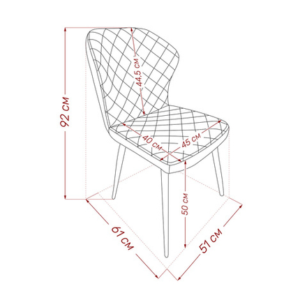 Стул Leset Шейл