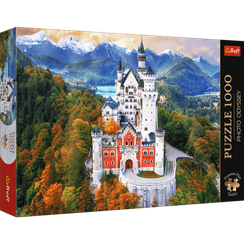 Puzzle Premium Plus Quality 1000 el. Photo Odyssey: Neuschwanstein Castle, Germany