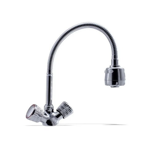 Смеситель для кухни 500мм Даменто Тондо CU18.01 1/2  керам/хром/излив  г/г