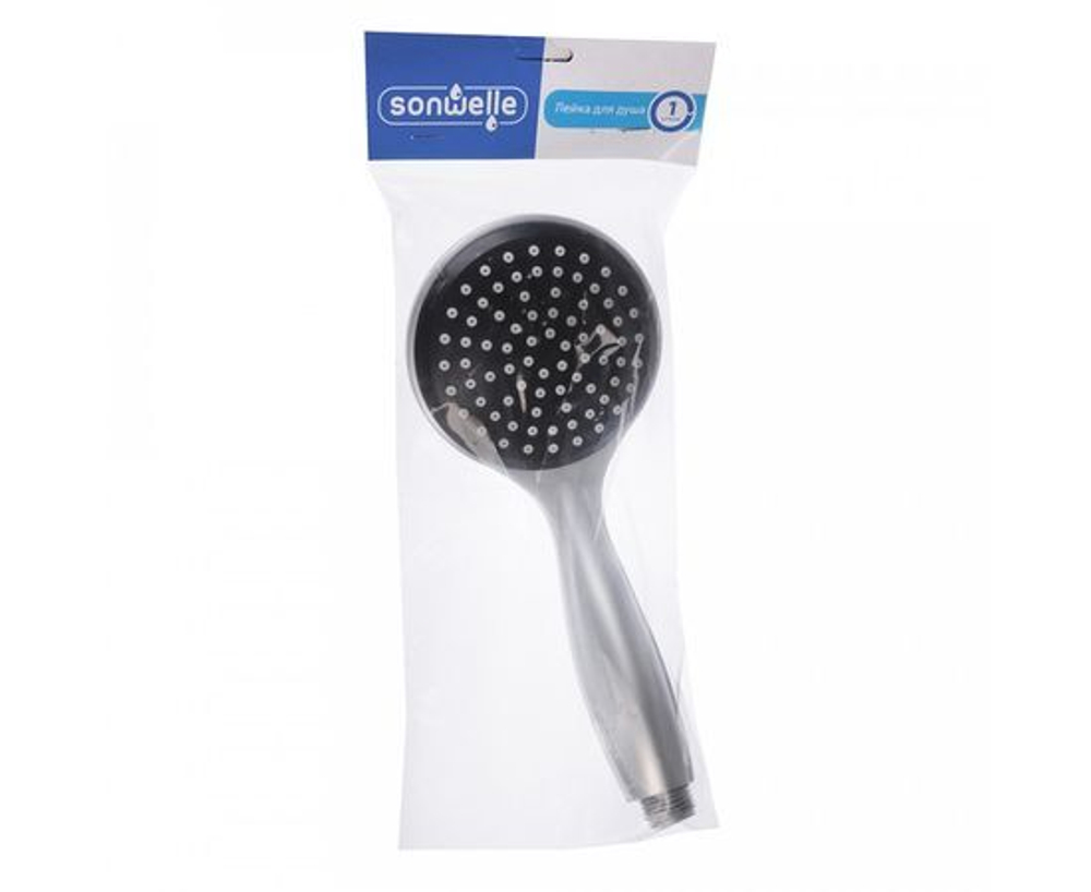 Союзкран Лейка для душа, 1 режим, 100мм, серебро