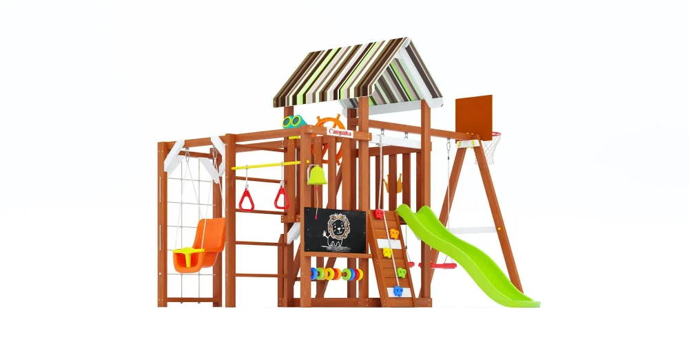 Детская площадка Савушка Тусун - 12 (салатовый)