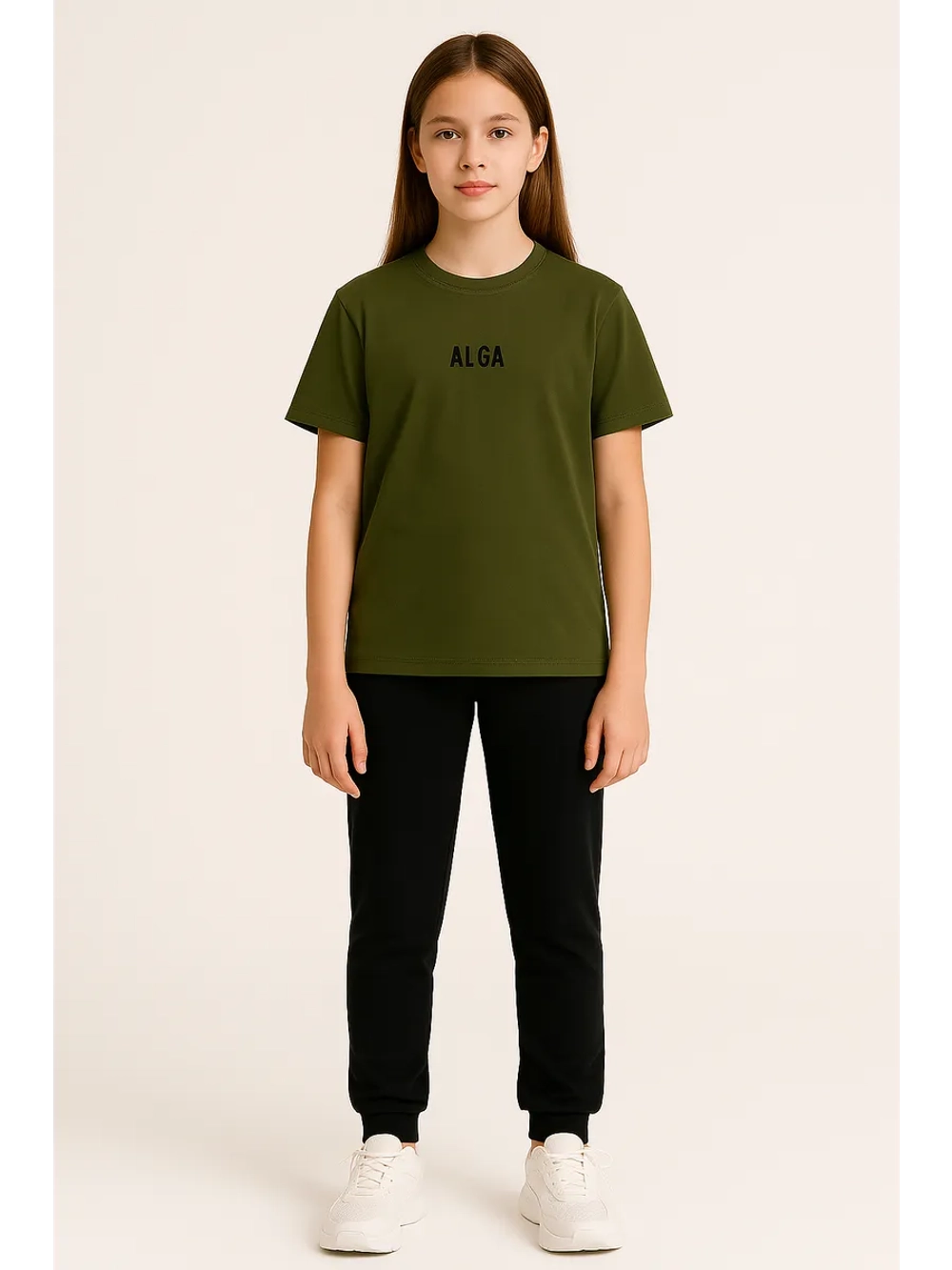 Футболка хаки