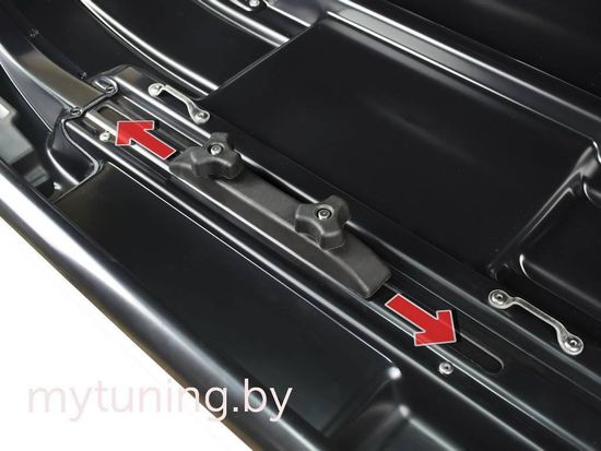 Автобокс Broomer Venture L (430 л.) АБС, текстурный пластик