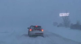 Мощный снежный циклон парализовал движение на стратегически важной федеральной трассе М-12 «Восток»