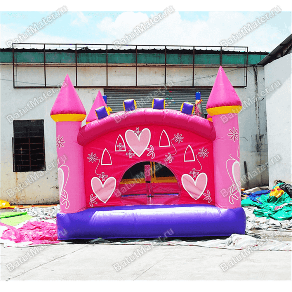 Коммерческий надувной батут "Замок сказочной принцессы"