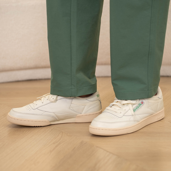 Reebok CLUB C 85 ВИНТАЖНЫЕ кроссовки для скейтборда Низкие кроссовки Юнисекс