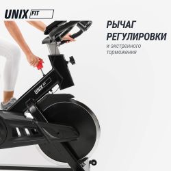 Велотренажер Спин-байк UNIX Fit SB-500 Black
