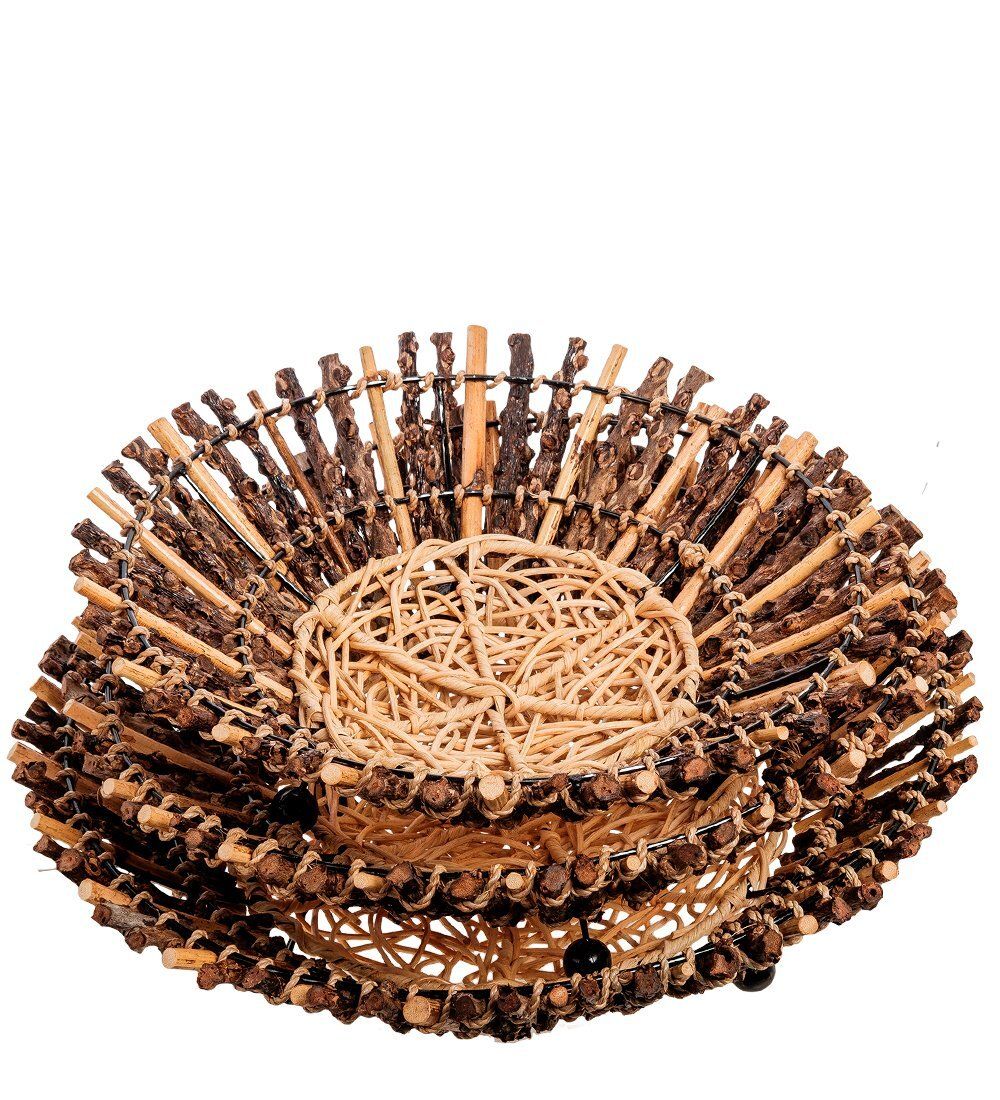 Decor and Gift 63-034 Комплект декоративных корзинок 3 шт. (о.Бали)