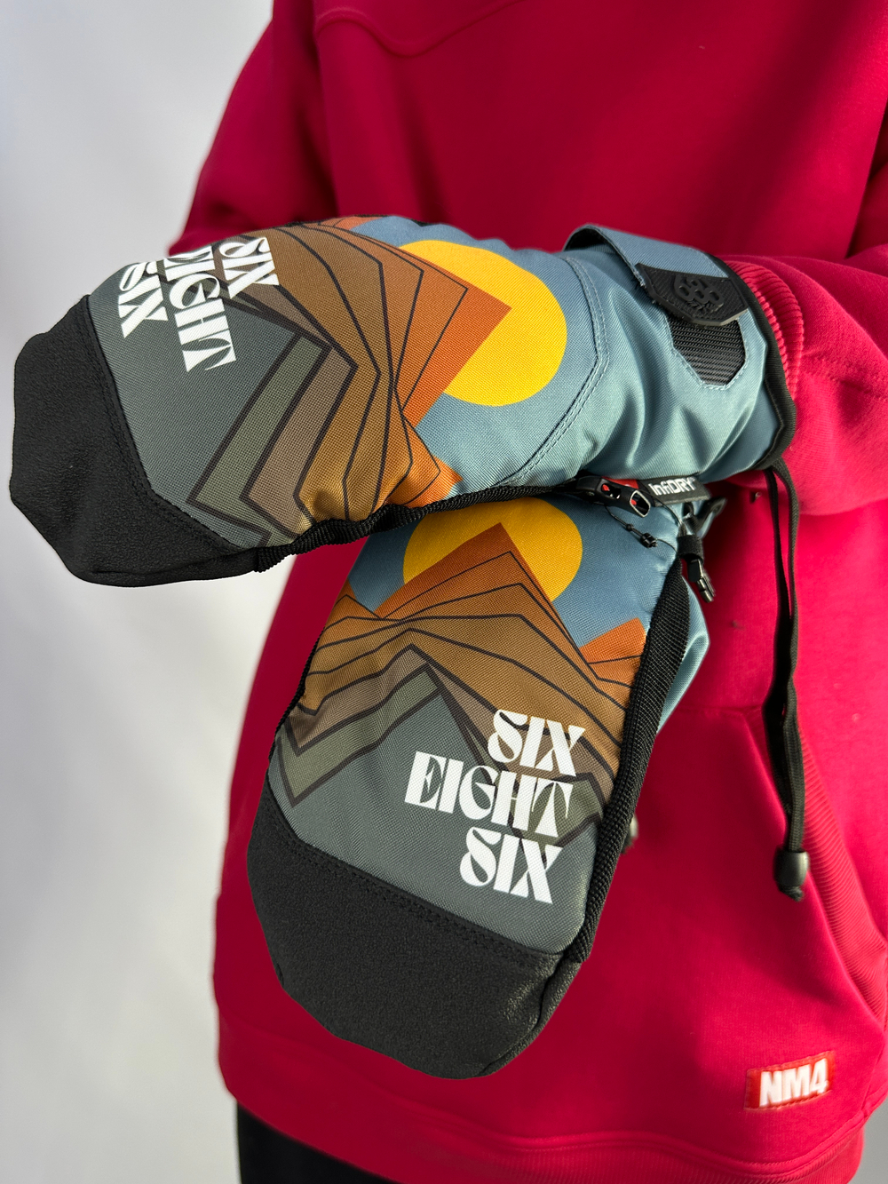 686 варежки MNS PRIMER MITT (FW) (SUNSET BLUE)