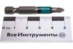 Биты профессиональные KRAFTOOL Optimum Line PZ2, 50 мм, хвостовик E 1/4", (цена за 1 биту)