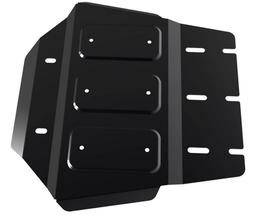 Защита РК АвтоБроня для Mitsubishi L200 IV (V - все) 2006-2015/Mitsubishi Pajero Sport II (V - все) 2008-2016, штампованная, сталь 1.8 мм, с крепежом, 111.04025.1