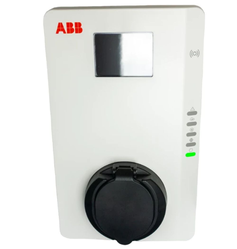 Зарядная станция ABB Terra AC W22-S-RD-MC-0 Wallbox (6AGC081282) - купить  на сайте Charging-Station.ru