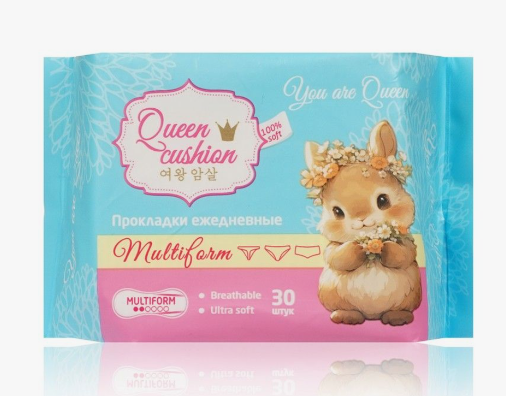 Day Spa Ежедневные прокладки Queen Cushion Мультиформ