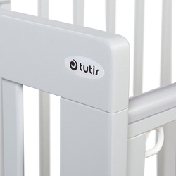 Детская кроватка Tutis Cloud 4 с маятником и ящиком VD25-2122210 серый