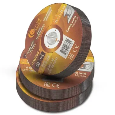 Круг отрезной по металлу 125х1.0.х22,2мм-30шт FORSTIME FT-CW705(30 шт к-т)