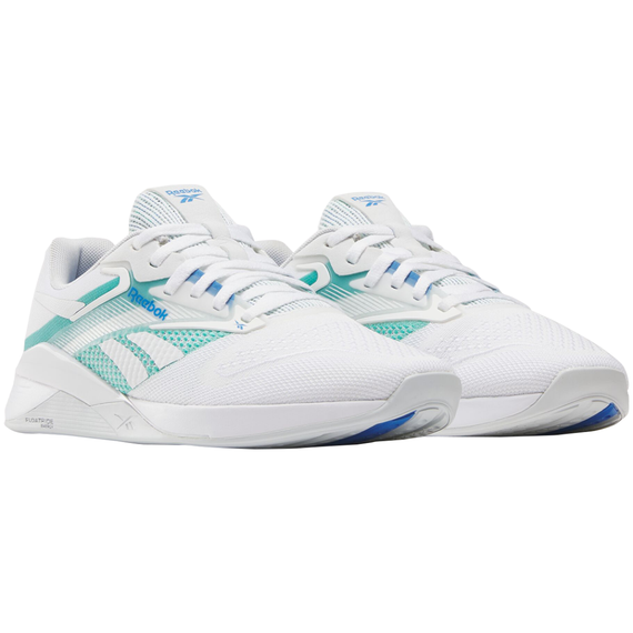 Кроссовки reebok Nano X4 для кроссовок Низки Бело-зеленые Женские